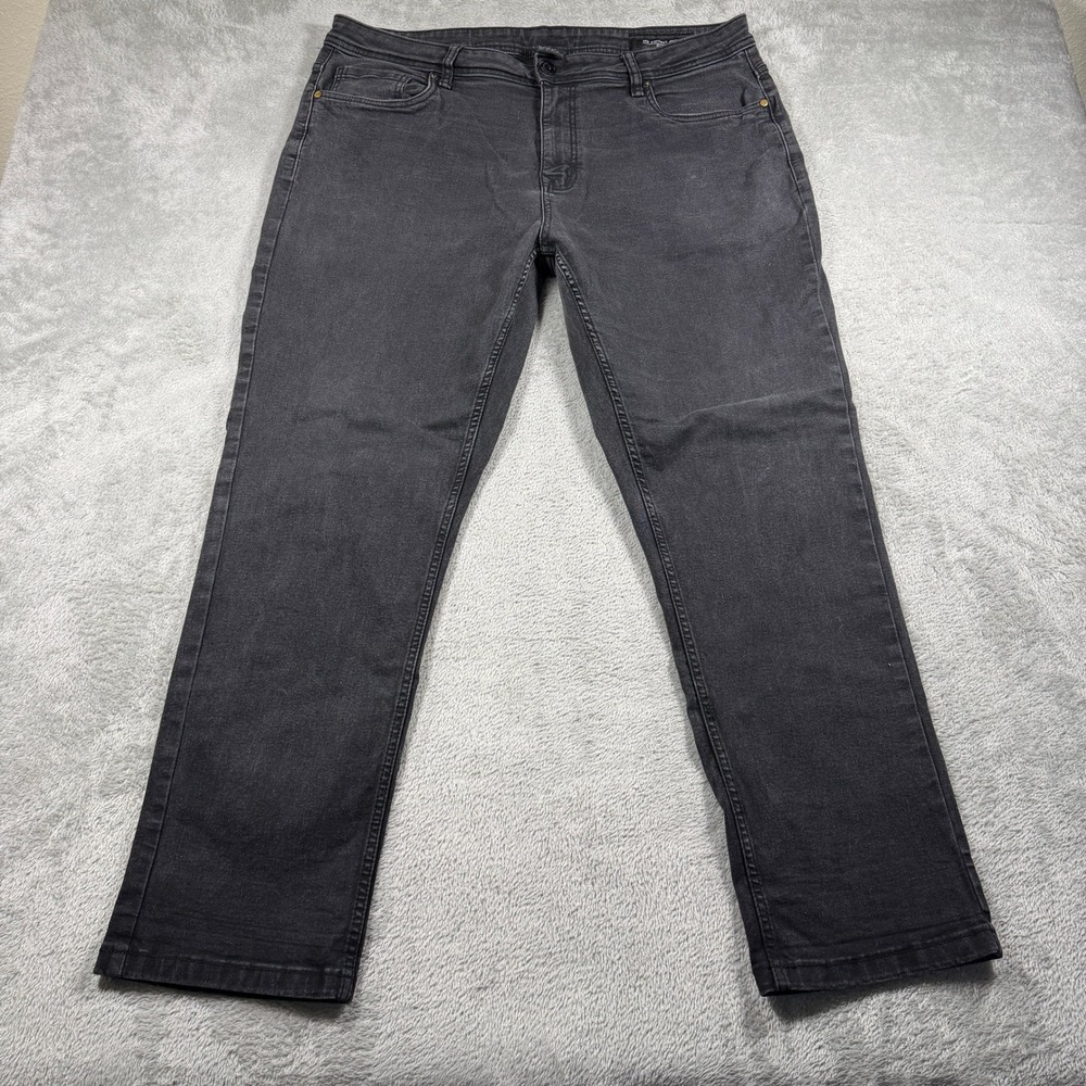 The Perfect Jean NYC Athletic Fit Jeans Mens 38x30 Black Stretch